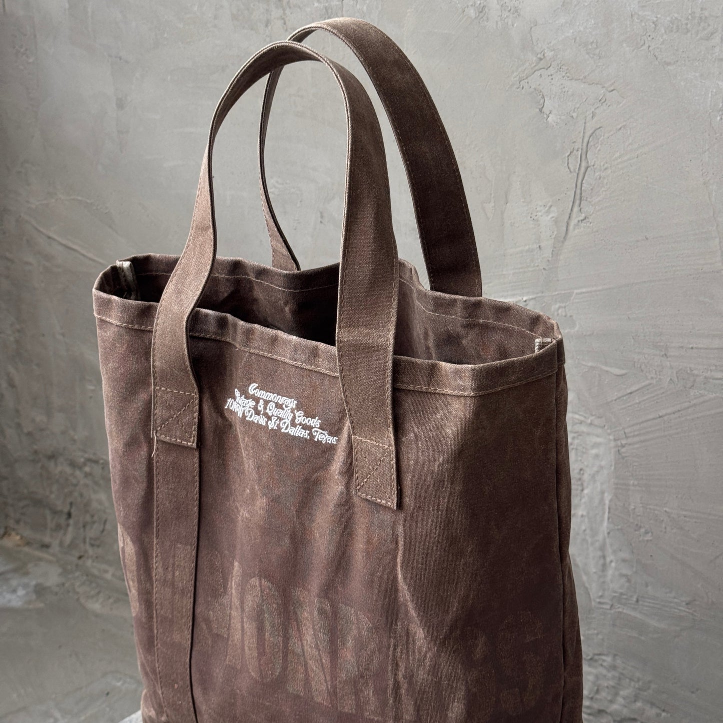 WAXED CANVAS WORK BAG