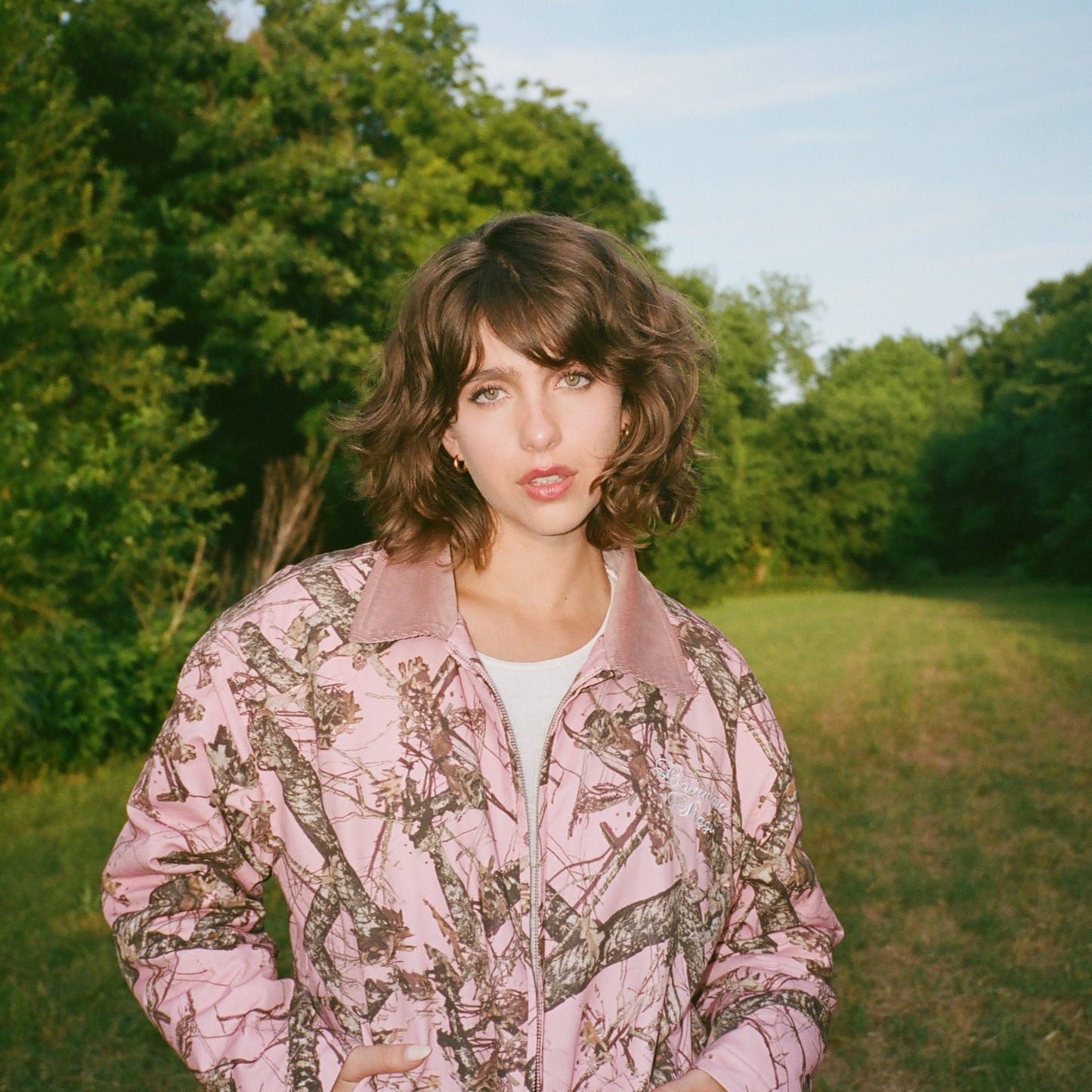 RAIN IS GLITTER CAMO JACKET