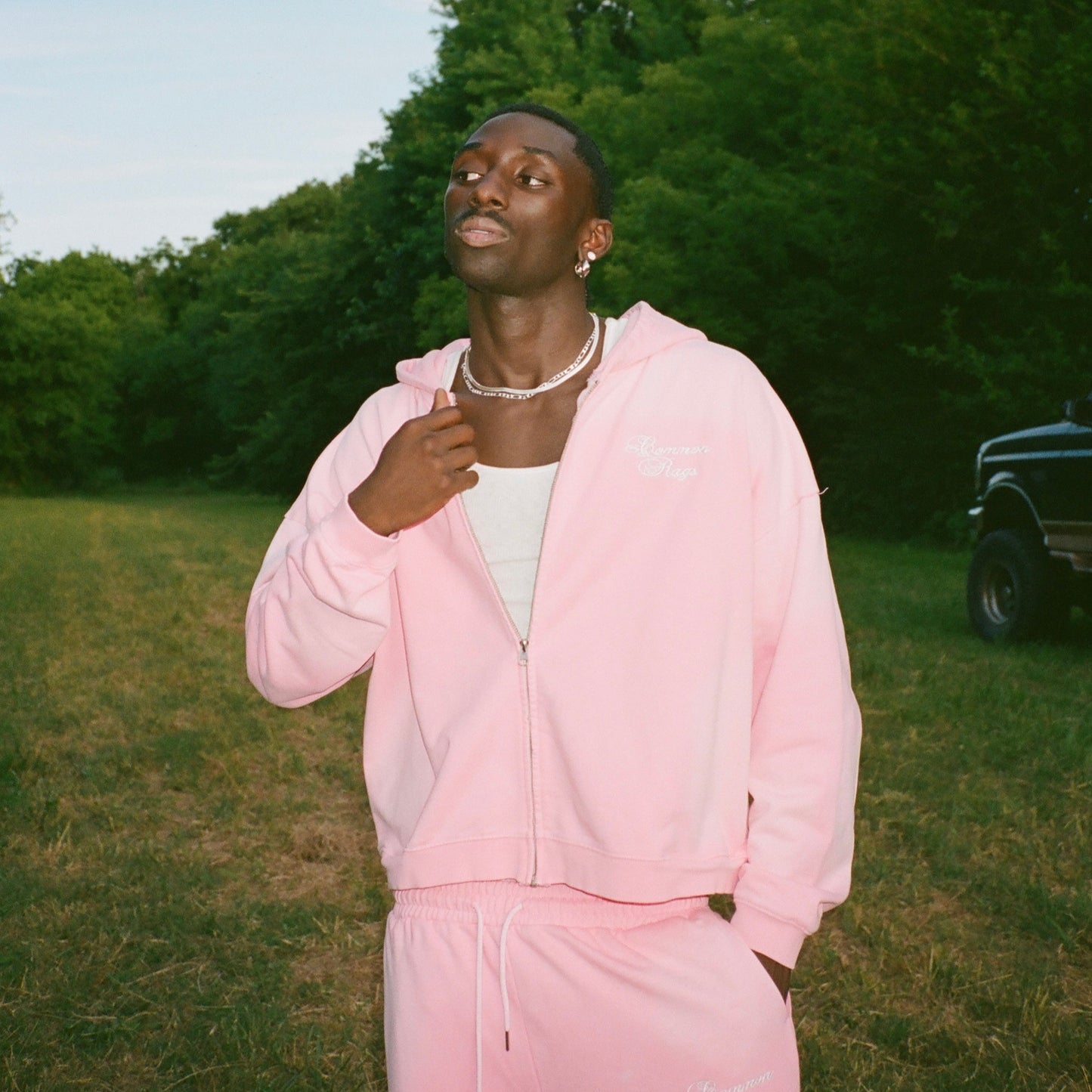 PINK ZIP UP