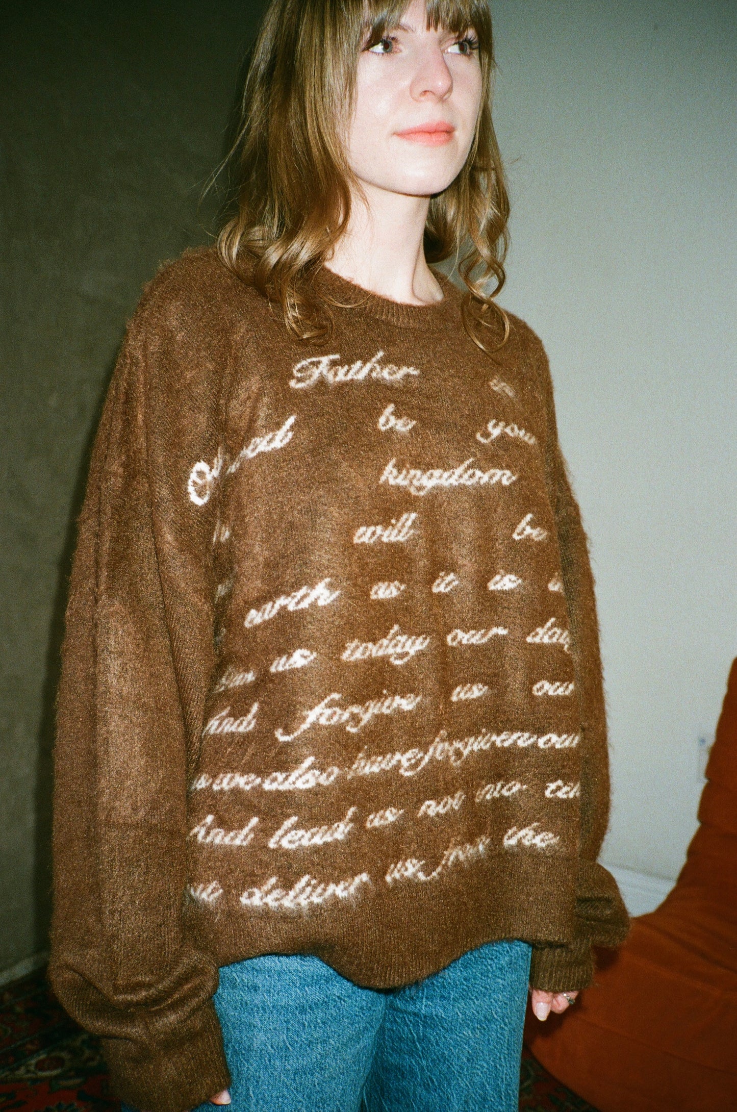 OUR FATHER MOHAIR SWEATER