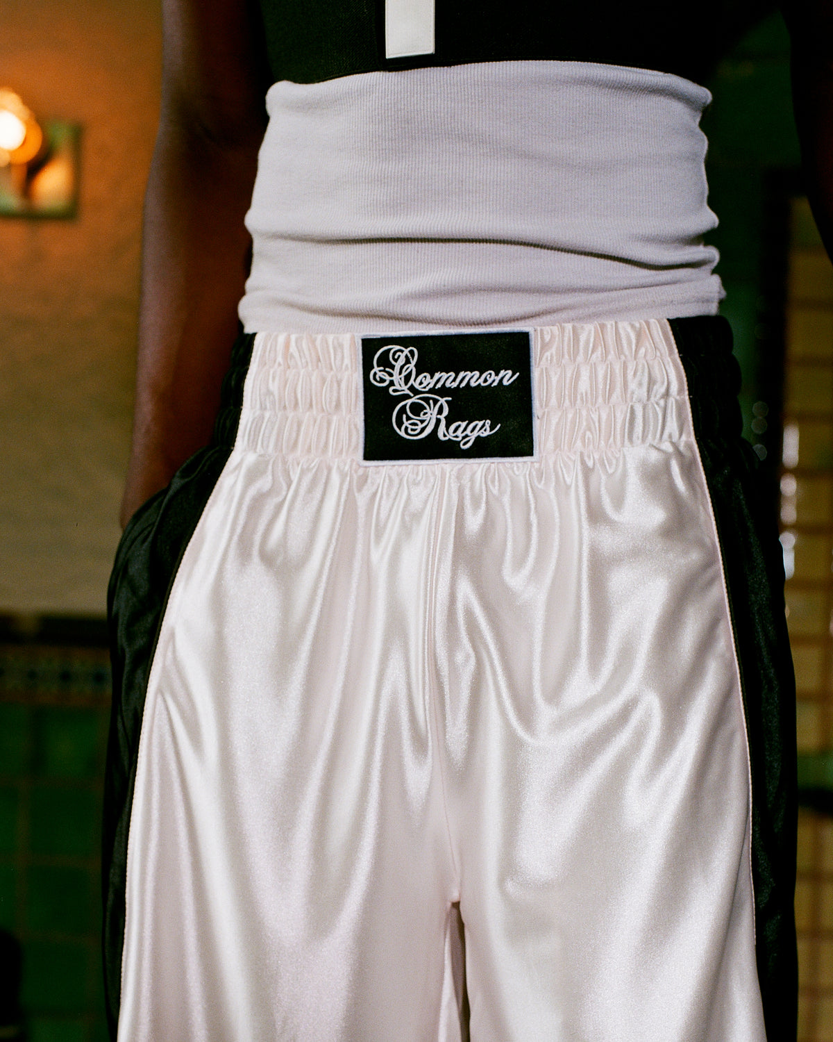 FIGHTER SHORTS IVORY