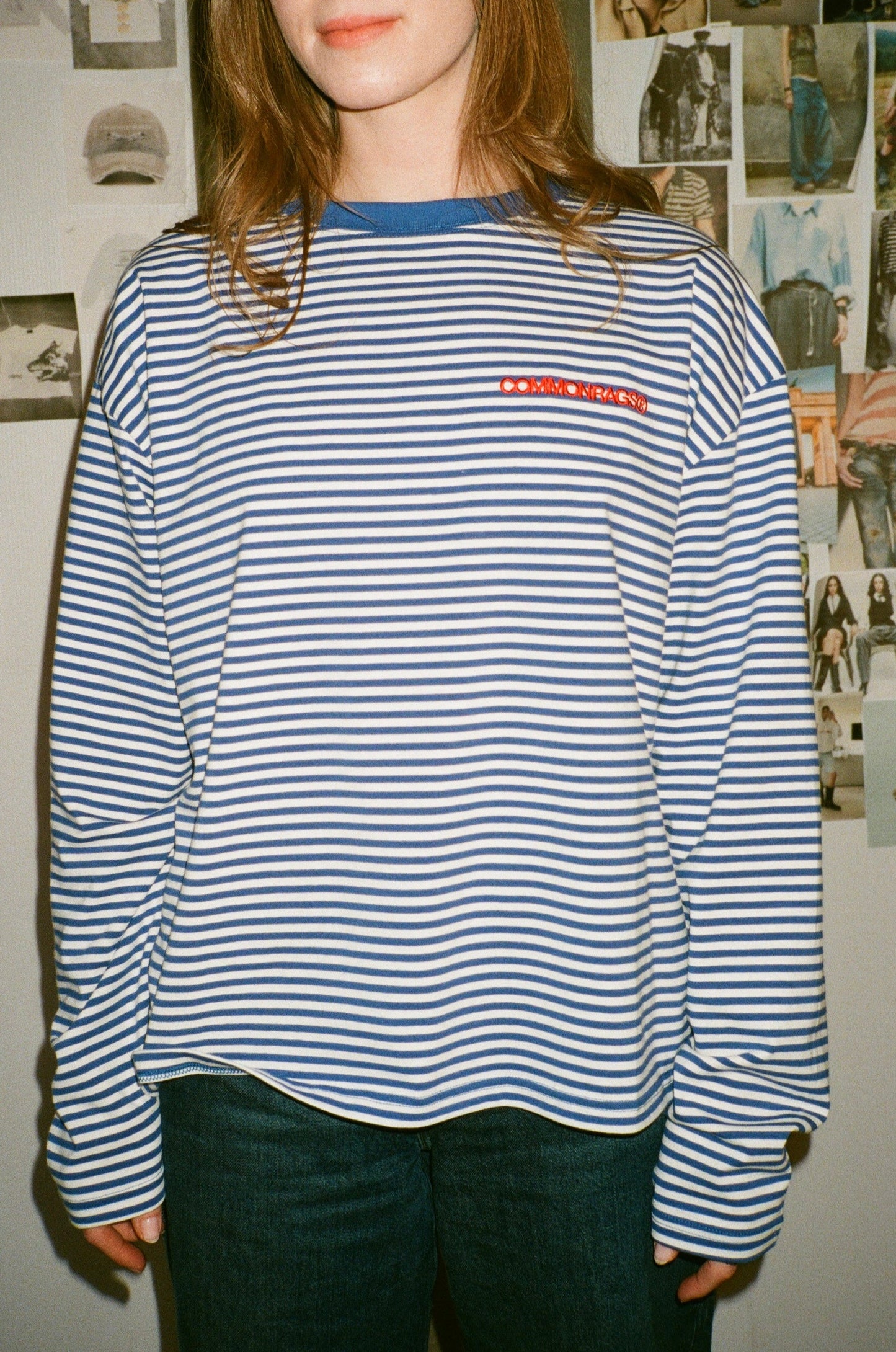 BLUE STRIPED LONG SLEEVE