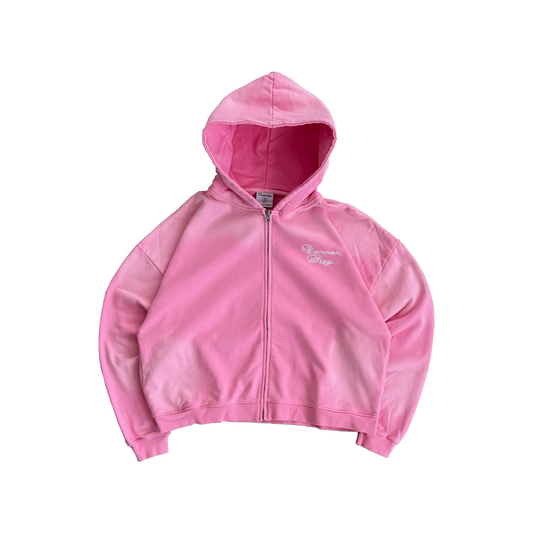 PINK ZIP UP
