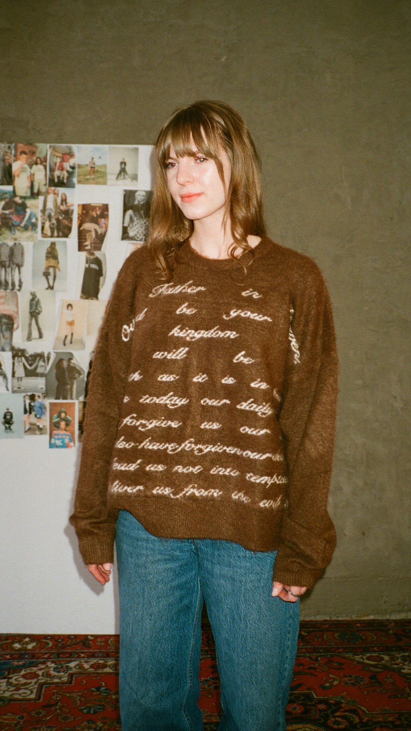 OUR FATHER MOHAIR SWEATER