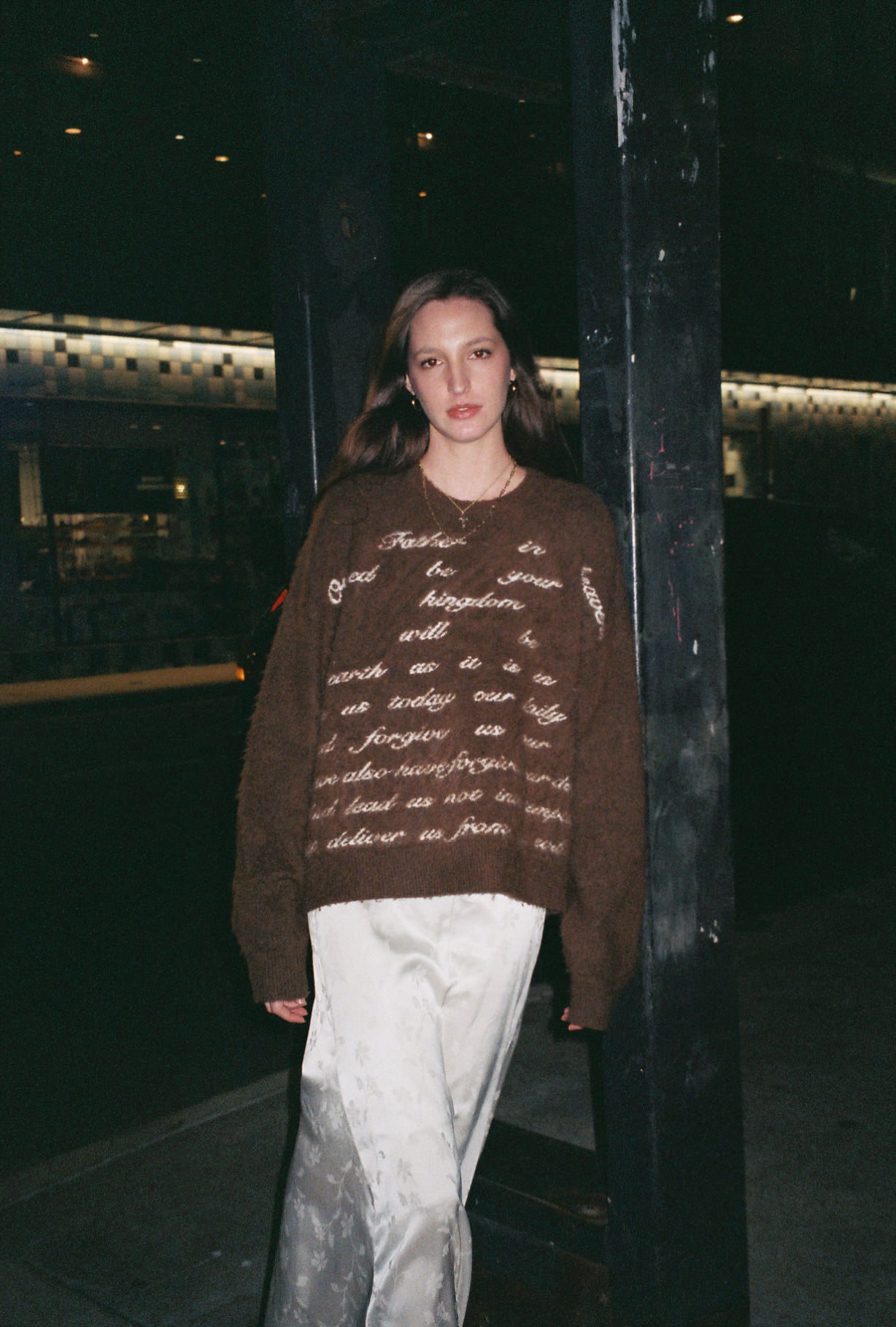 OUR FATHER MOHAIR SWEATER