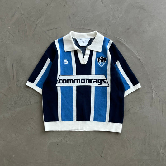 COMMONRAGS BLUE KNIT JERSEY