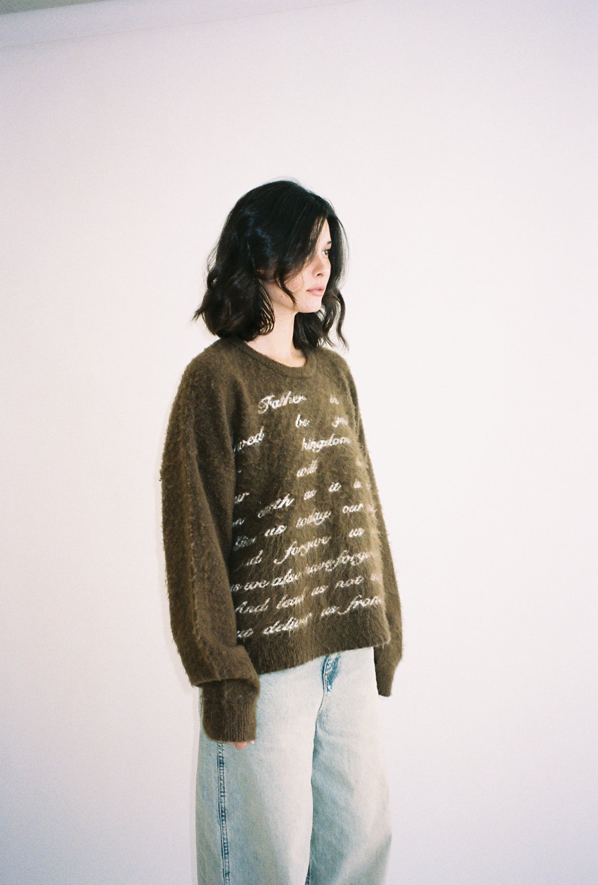 OUR FATHER MOHAIR SWEATER