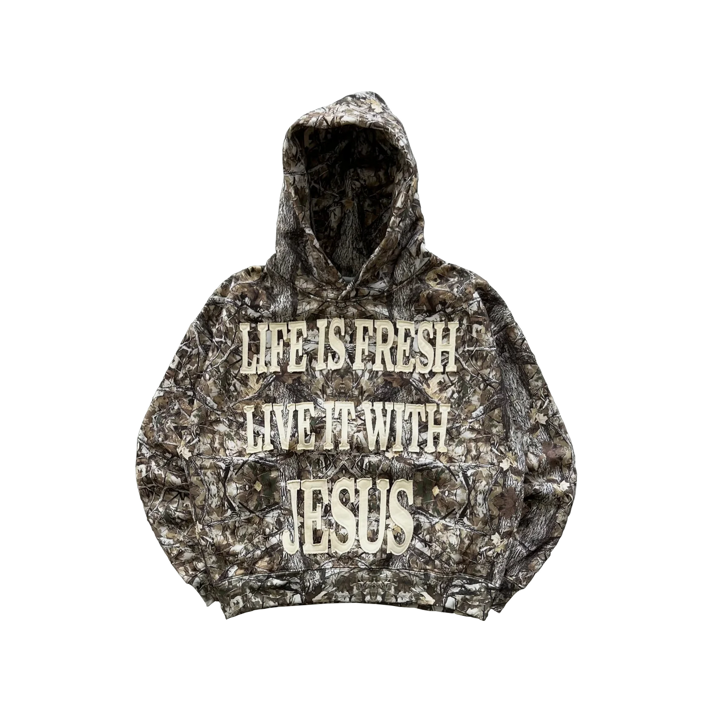 LIFE IS FRESH OG CAMO HOODIE
