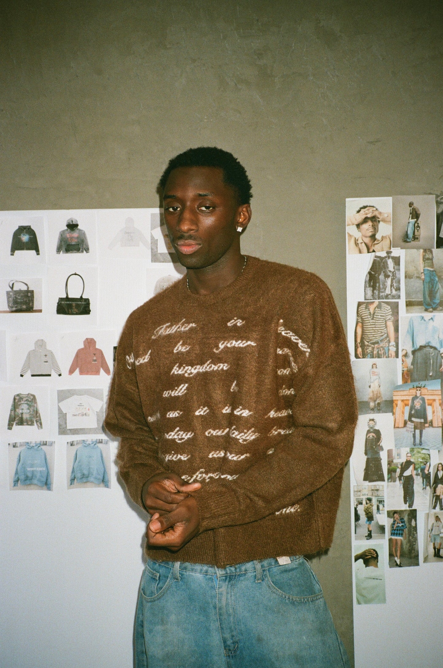 OUR FATHER MOHAIR SWEATER