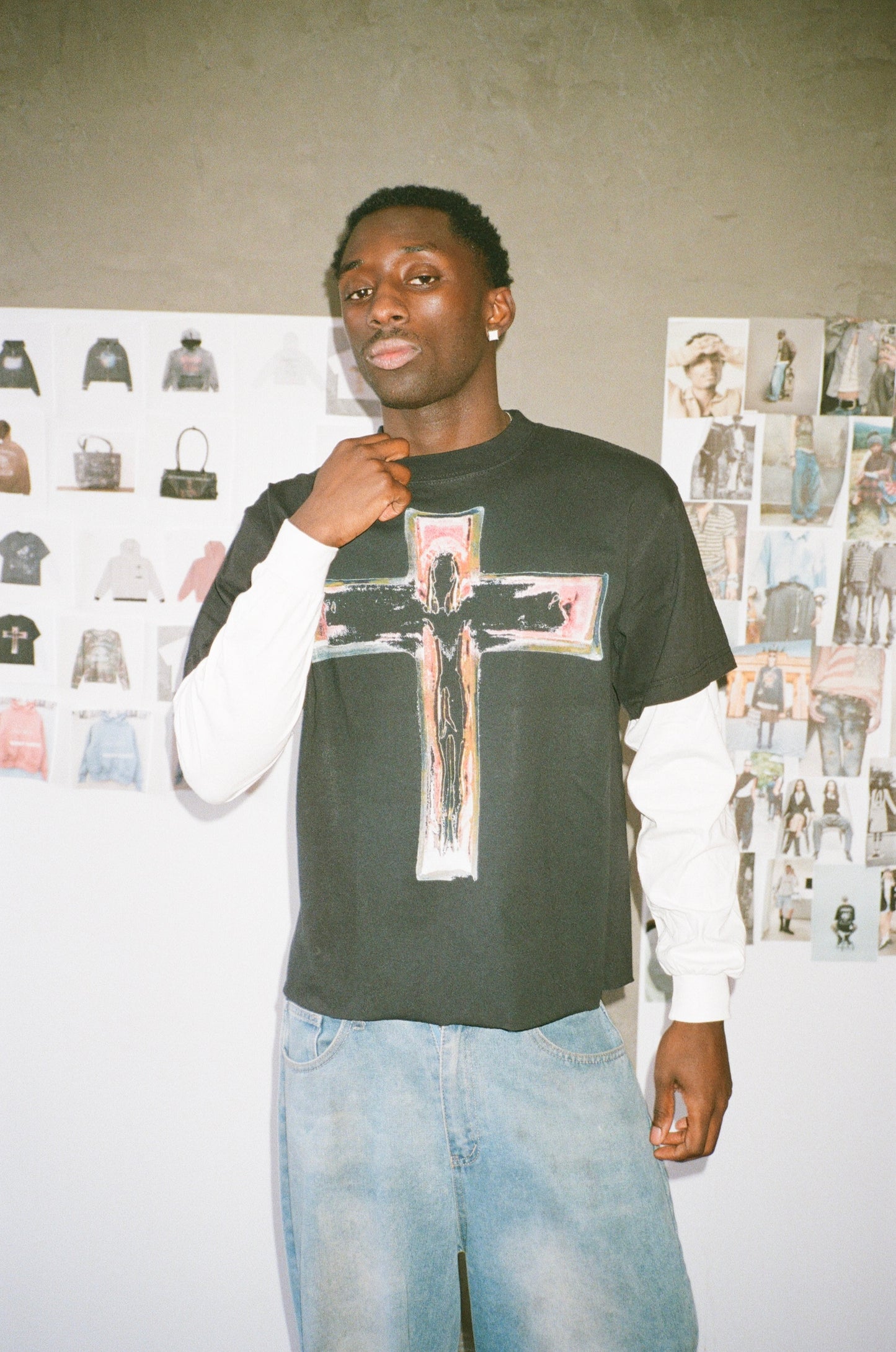 EMPTY CROSS DOUBLE LAYER