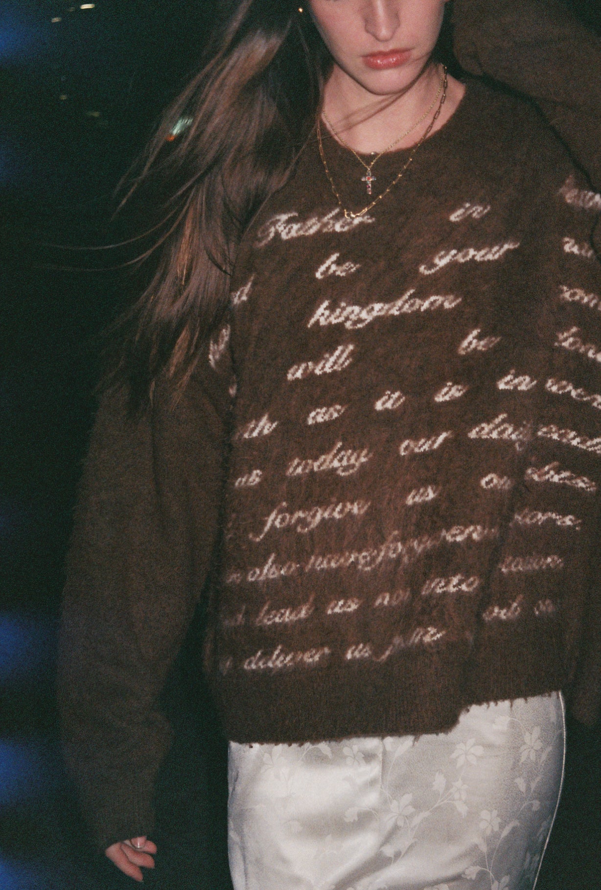 OUR FATHER MOHAIR SWEATER