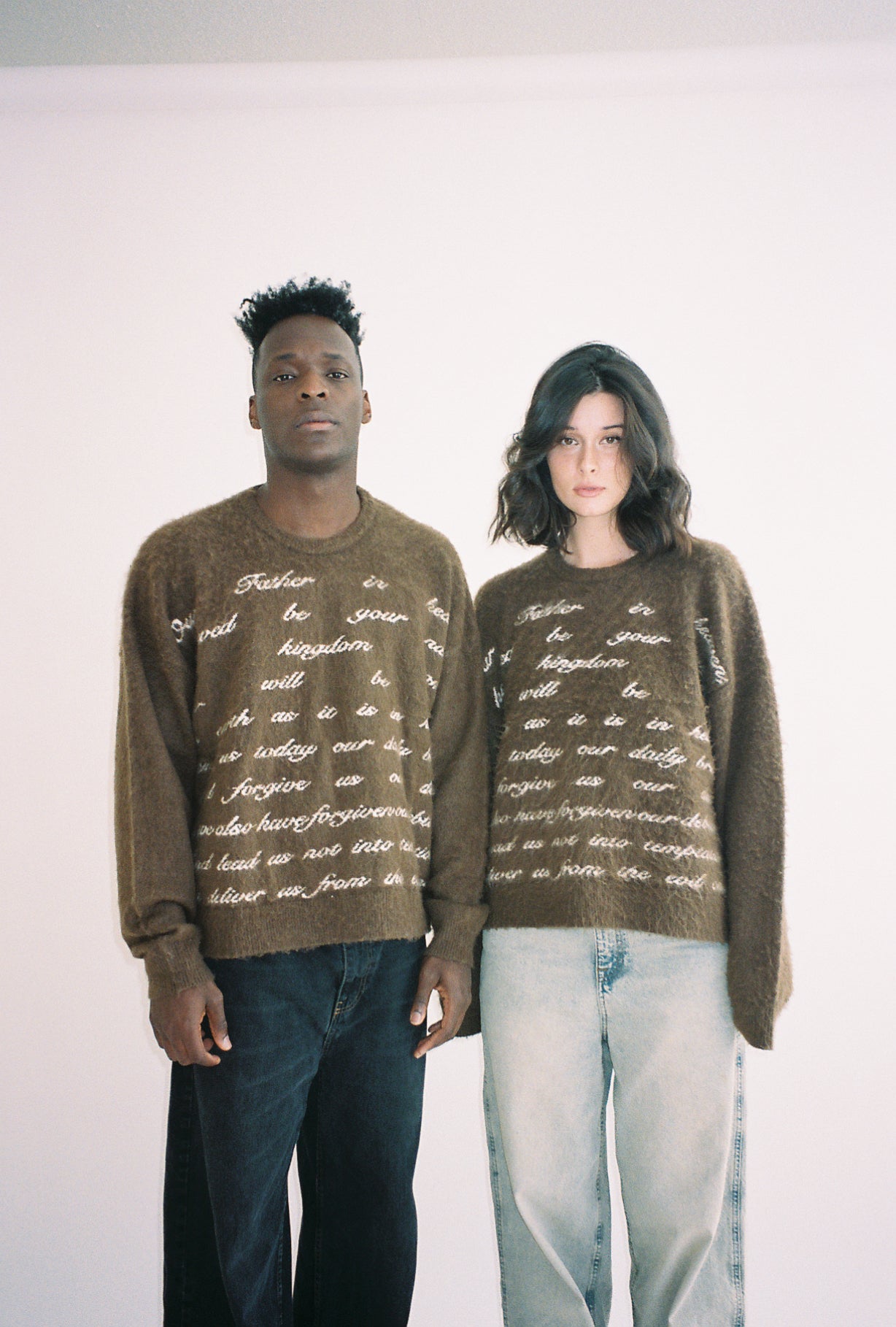 OUR FATHER MOHAIR SWEATER