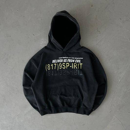 FEAR NO EVIL VINTAGE HOODIE