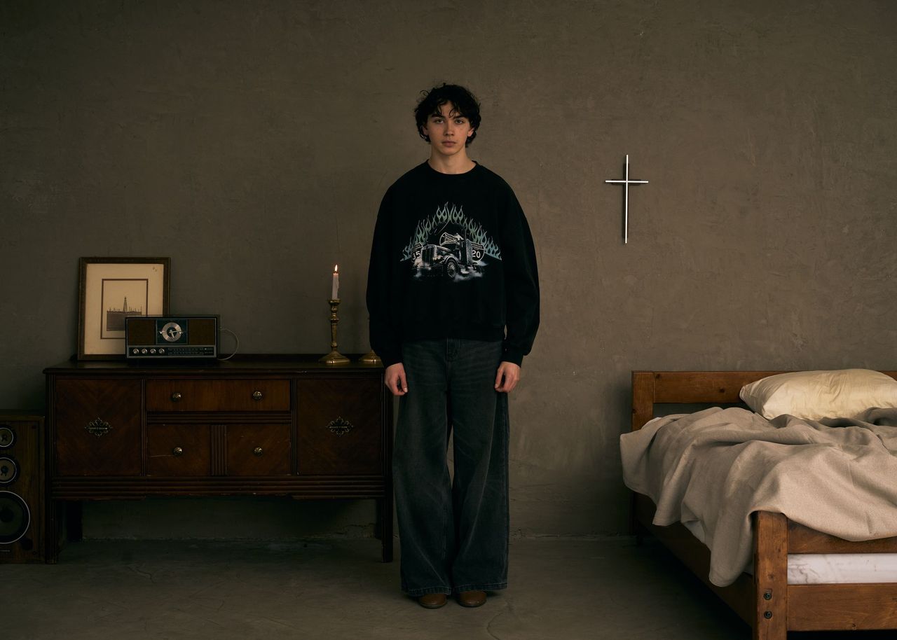 JESUS TAKE THE WHEEL CREWNECK