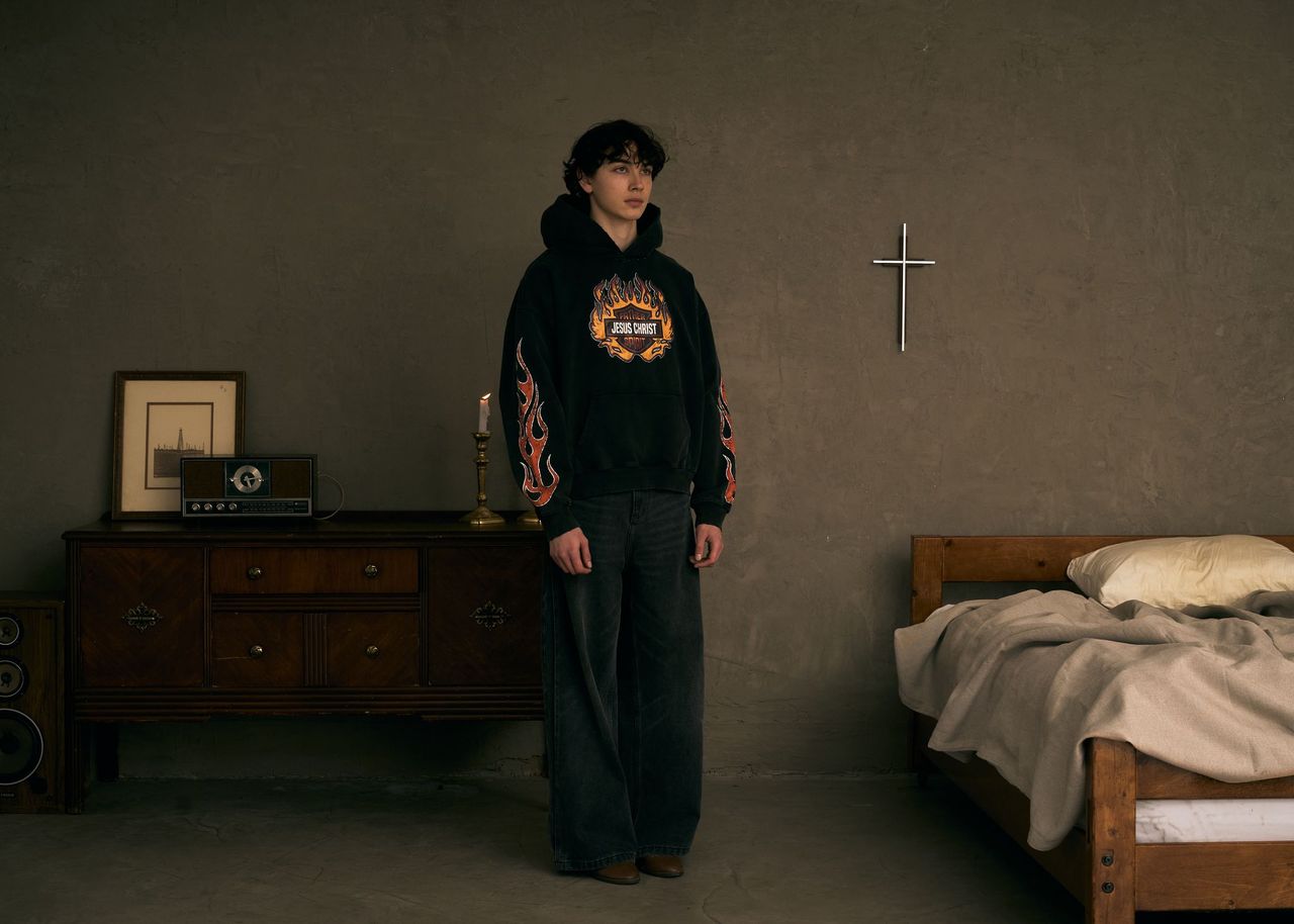 HARLEY BOOT VINTAGE HOODIE