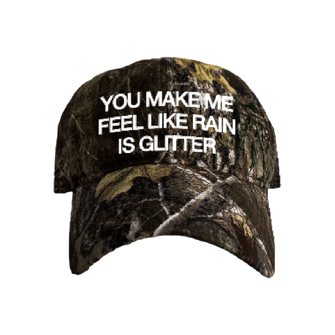 GLITTER CAMO HAT